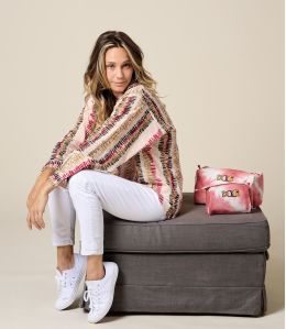 COSM IBIZA ROSE Trousses de toilettes en Coton - - Storiatipic COSM IBIZA ROSE Trousses de toilettes en Coton - - Storiatipic