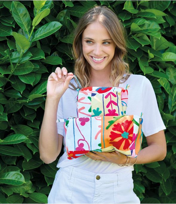 COSM PATCH Beauty Bags in cotone - - Storiatipic