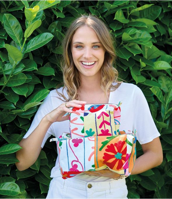 COSM PATCH Trousses de toilettes en Coton - - Storiatipic