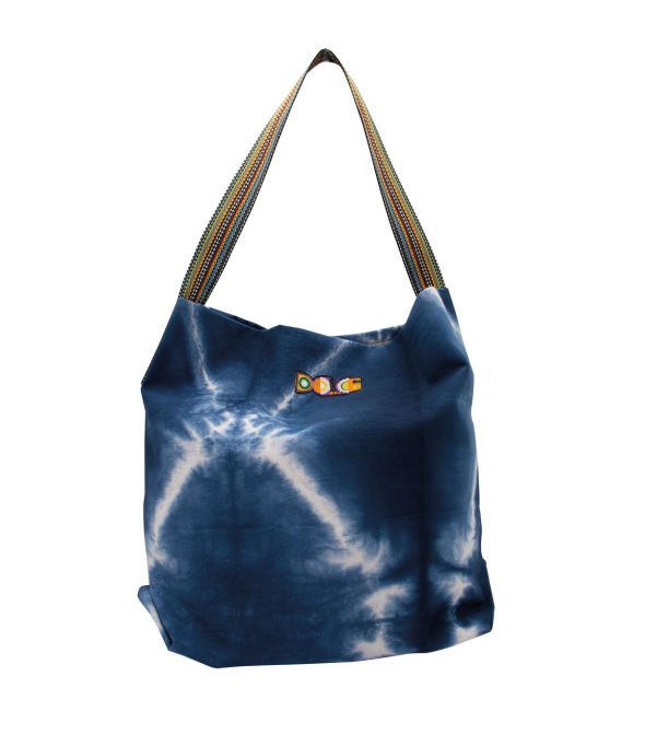 Bolso de algodón DODO IBIZA NAVY - - Storiatipic