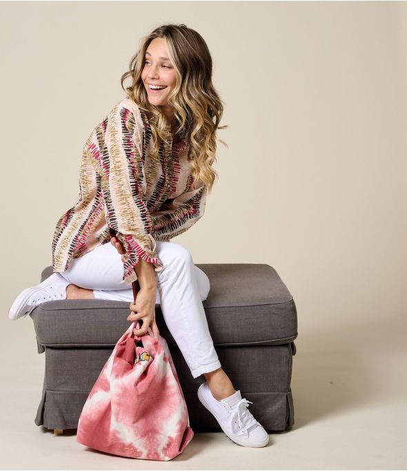 Bolso de algodón DODO IBIZA PINK - - Storiatipic