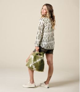 DODO IBIZA KAKI Sac en Coton - - Storiatipic DODO IBIZA KAKI Sac en Coton - - Storiatipic