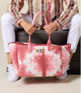 CRUISE IBIZA PINK Tasche aus Baumwolle - - Storiatipic