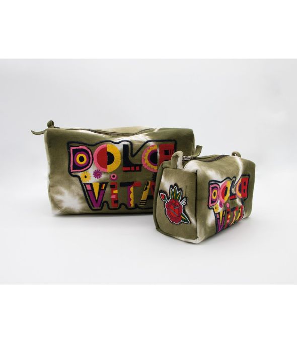 COSM BALI KAKI Cotton toilet bags - - Storiatipic