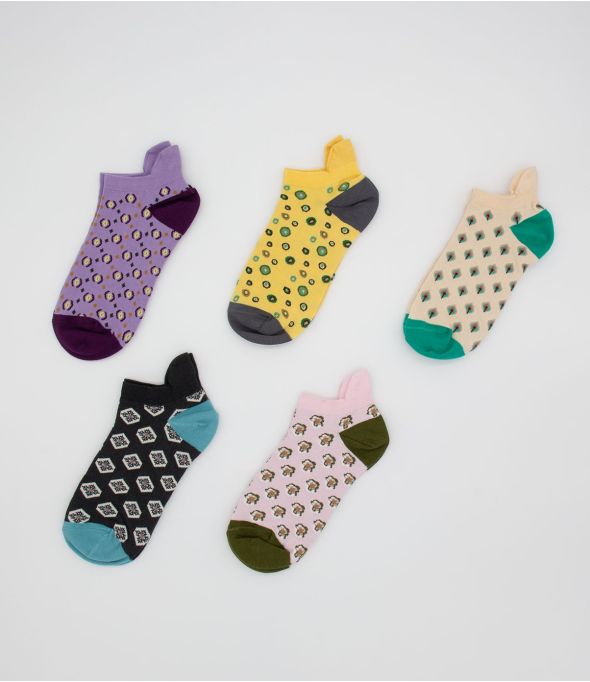 SOCKS SET 4 Calcetines de algodón, nylon, elastano - - Storiatipic