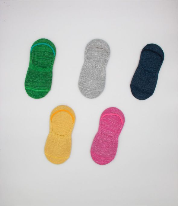 CALZE LOTTO 6 calze in lurex, cotone, nylon, elastan - - Storiatipic
