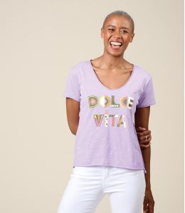 VITA DOLCE VITA PARME T-shirt en Coton - 1