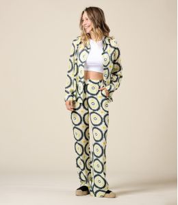 SASHA MANDALA ANTRACIET Viscose broek - - Storiatipic SASHA MANDALA ANTRACIET Viscose broek - - Storiatipic
