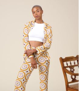 FRAN MANDALA ORANGE Modal shirt - - Storiatipic FRAN MANDALA ORANGE Modal shirt - - Storiatipic