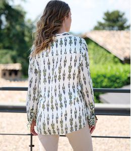 FRAN MALTE KHAKI Modal Hemd - - Storiatipic FRAN MALTE KHAKI Modal Hemd - - Storiatipic