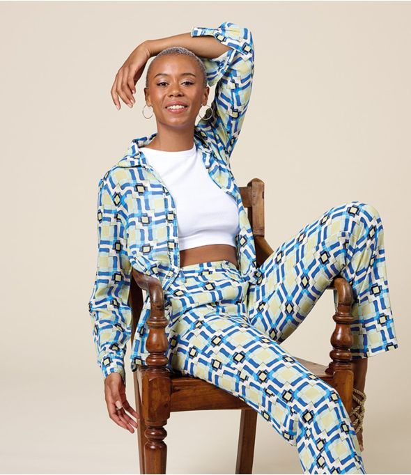 FRAN LILI CAMICIA MODAL BLU - - Storiatipic