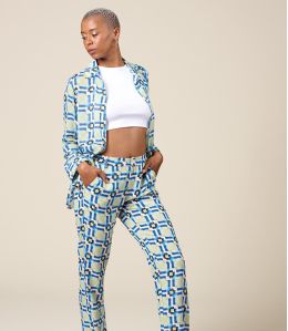 FRAN LILI Modal Hemd in Blau - - Storiatipic FRAN LILI Modal Hemd in Blau - - Storiatipic