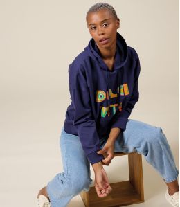 BILLY DOLCE SWEETSHIRT IN COTONE NAVY - - Storiatipic
