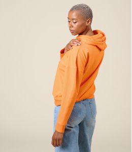 BILLY DOLCE ORANGE Sweetshirt en Coton - - Storiatipic BILLY DOLCE ORANGE Sweetshirt en Coton - - Storiatipic