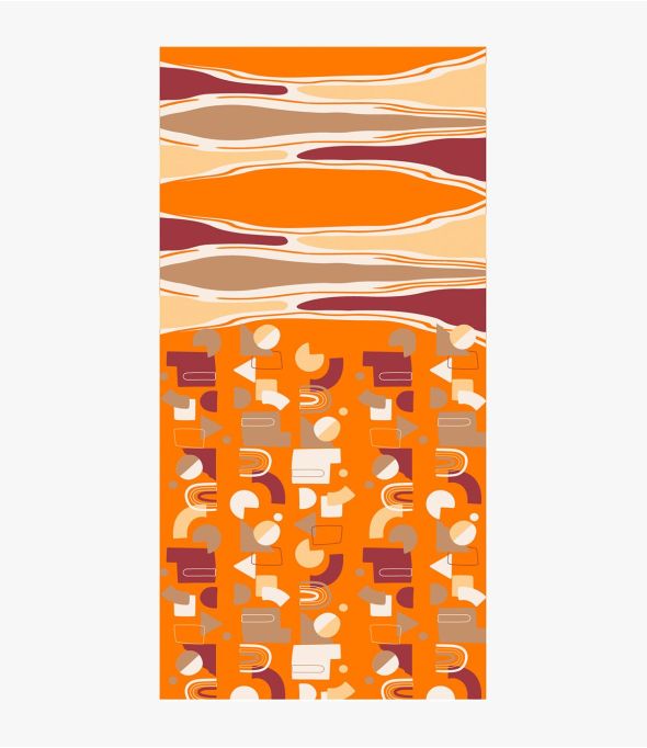 GIANI Foulard en Coton - - Storiatipic