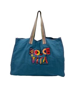 MC DOLCE DUCK Bolsa grande de algodón - - Storiatipic MC DOLCE DUCK Bolsa grande de algodón - - Storiatipic