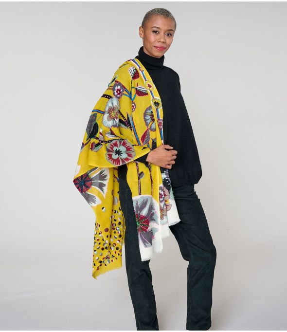 ALOISE Foulard en Laine - - Storiatipic