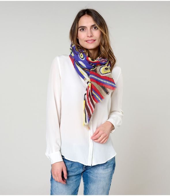 AMBER Foulard en Laine - - Storiatipic
