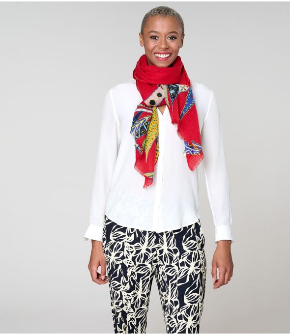 AMIE Foulard en Laine - - Storiatipic