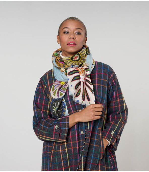 ARMEL Foulard en Laine - - Storiatipic