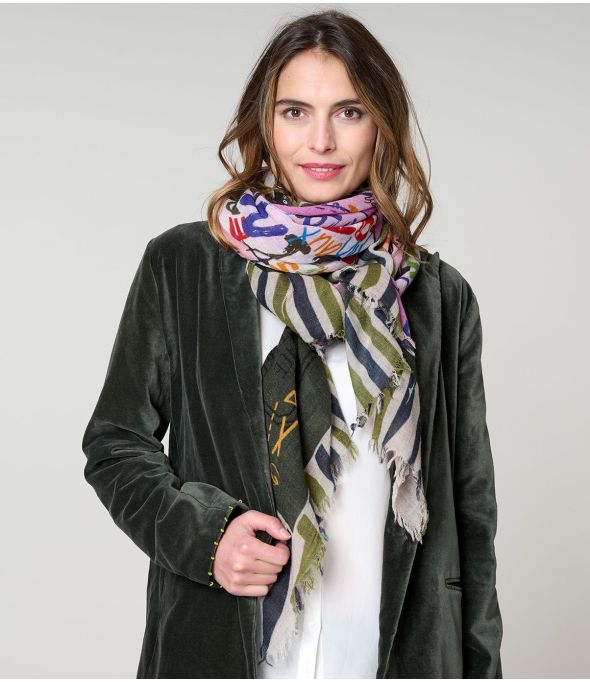 BAYA Sciarpa di lana - - Storiatipic
