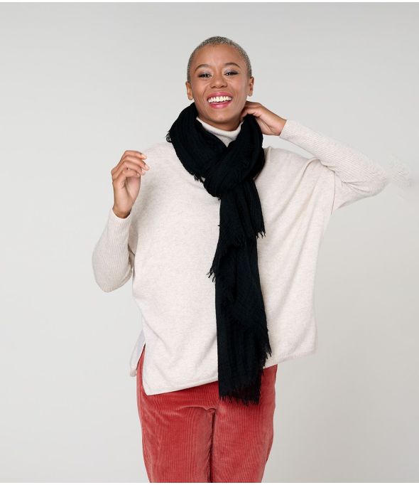 ENORA Foulard en Laine - - Storiatipic