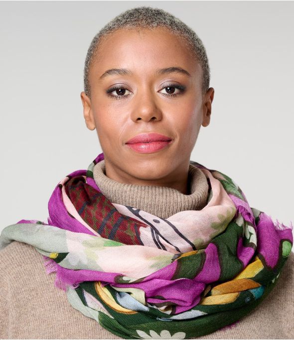 GIANA Foulard en Modal, Laine - - Storiatipic