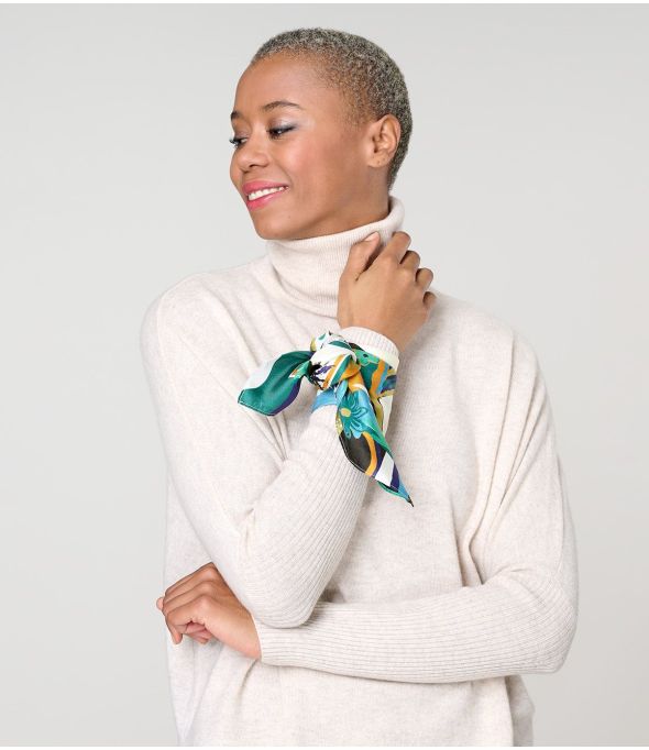 TATUM Foulard en Soie - - Storiatipic