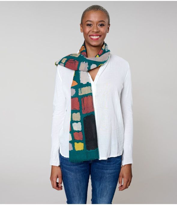 BROOKLIN Wollen sjaal - - Storiatipic