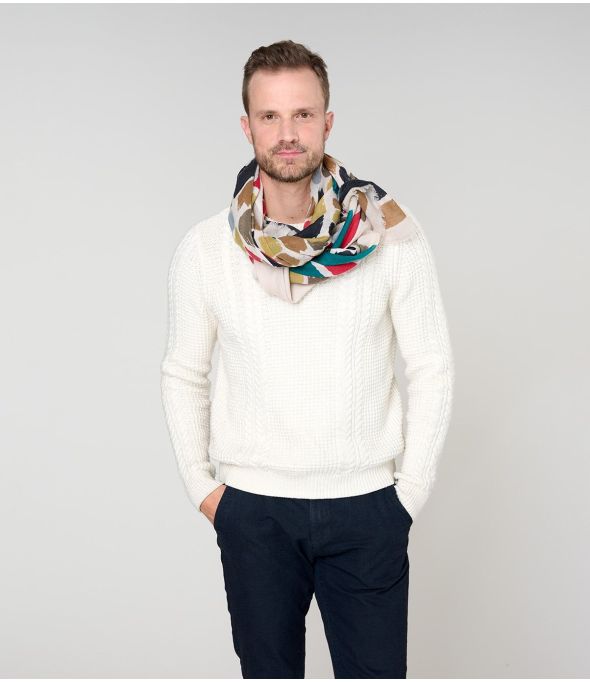BROOKLIN Wollen sjaal - - Storiatipic