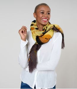 Bufanda de lana TERRY - - Storiatipic Bufanda de lana TERRY - - Storiatipic