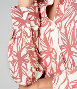 FRAN PASTEL BRIQUE CHEMISE en Viscose - - Storiatipic FRAN PASTEL BRIQUE CHEMISE en Viscose - - Storiatipic