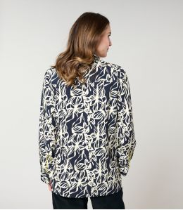 FRAN PASTEL ZWART VISCOSE OVERHEMD - - Storiatipic FRAN PASTEL ZWART VISCOSE OVERHEMD - - Storiatipic