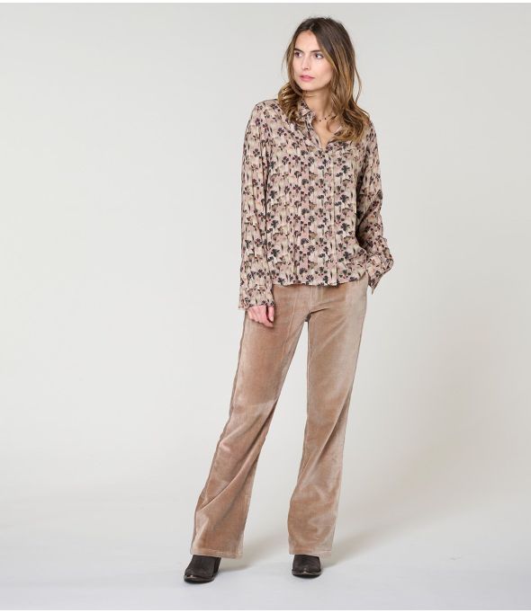 FRAN VERO NUDE CHEMISE en Viscose - - Storiatipic