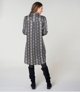 KAIA BELEM NOIR ROBE en Modal - - Storiatipic KAIA BELEM NOIR ROBE en Modal - - Storiatipic
