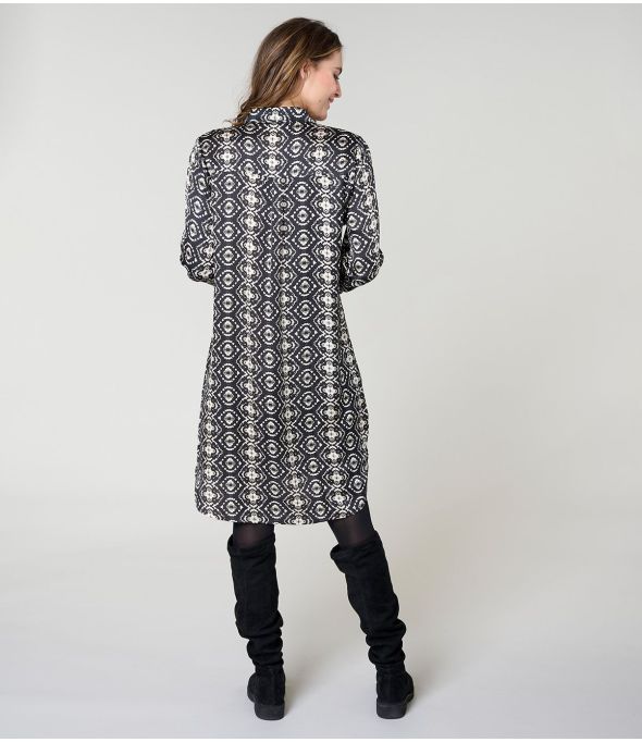 KAIA BELEM ZWARTE JURK in Modal - - Storiatipic