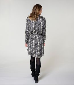 KAIA BELEM NOIR ROBE en Modal - - Storiatipic KAIA BELEM NOIR ROBE en Modal - - Storiatipic