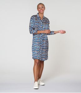 KAIA GOTA BLEU ROBE en Modal - - Storiatipic KAIA GOTA BLEU ROBE en Modal - - Storiatipic