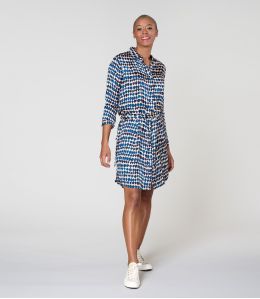 KAIA GOTA BLEU ROBE en Modal - - Storiatipic KAIA GOTA BLEU ROBE en Modal - - Storiatipic