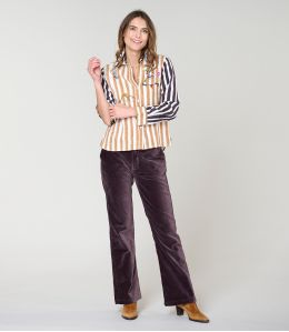 CAMICIA FRAN MOON IN RAYON CAMMELLO - - Storiatipic CAMICIA FRAN MOON IN RAYON CAMMELLO - - Storiatipic