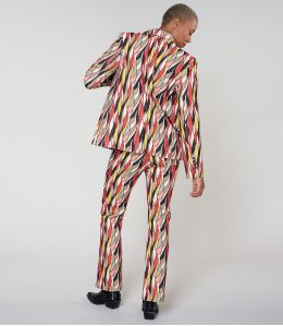 SASHA FLAMA ROUGE PANTALON en Viscose - - Storiatipic SASHA FLAMA ROUGE PANTALON en Viscose - - Storiatipic