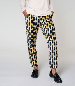 LENY KUMI MARINE PANTALON en Coton - - Storiatipic LENY KUMI MARINE PANTALON en Coton - - Storiatipic