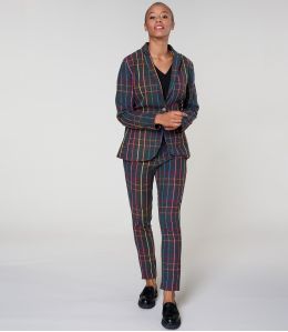 MARIUS TARTAN MULTI PANTALÓN en Algodón - - Storiatipic MARIUS TARTAN MULTI PANTALÓN en Algodón - - Storiatipic
