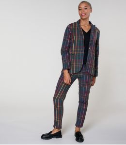 MARIUS TARTAN MULTI PANTALÓN en Algodón - - Storiatipic MARIUS TARTAN MULTI PANTALÓN en Algodón - - Storiatipic