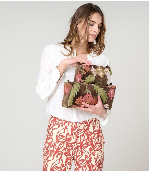 COSM BOTANIC ASTUCCIO IN COTONE MARRONE - - Storiatipic