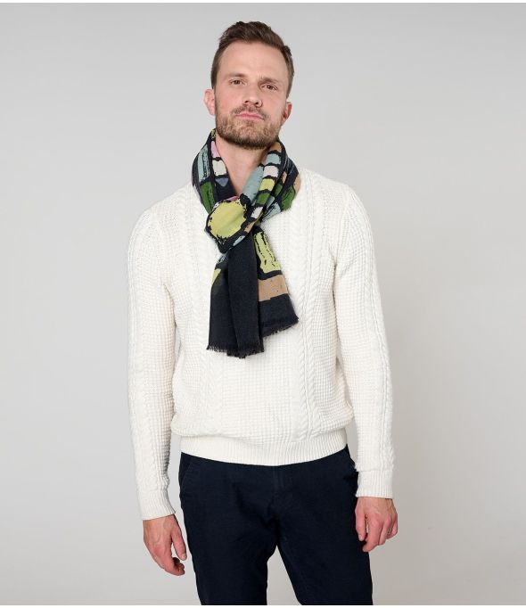 BROOKLIN Wollen sjaal - - Storiatipic