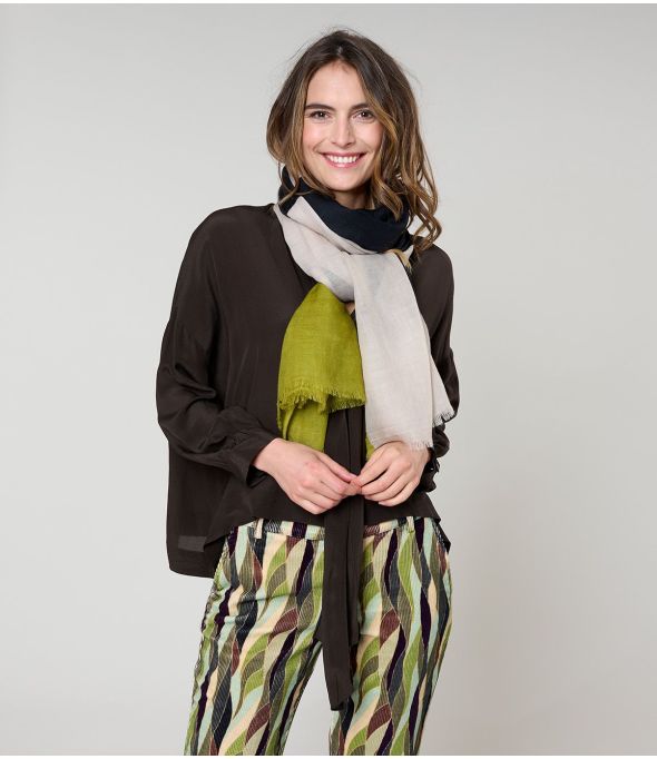URIEL Sciarpa in Lana, Cashmere - - Storiatipic