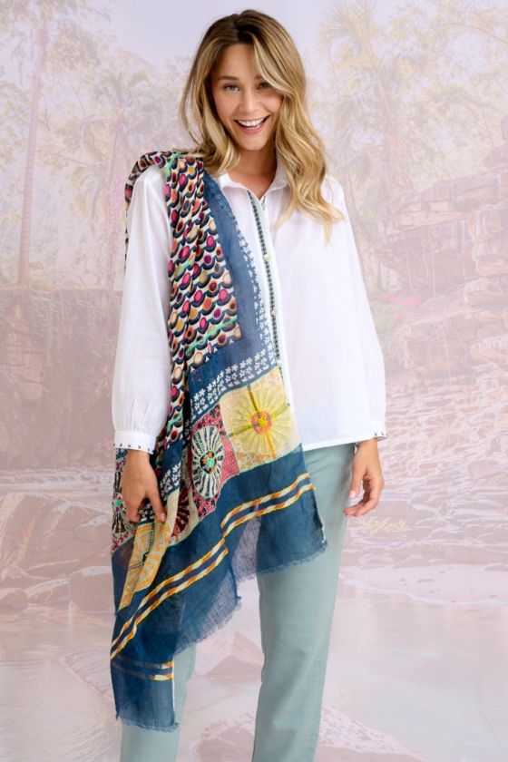 Écharpe BELLA en Laine pour Femme | Storiatipic