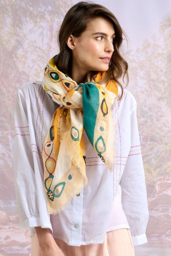 BIANCA Wool Scarf - - Storiatipic