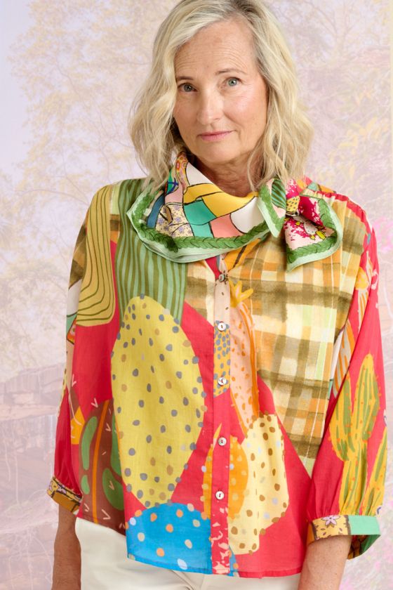 UTAH Silk Scarf - - Storiatipic